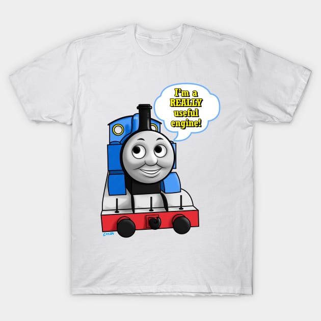 "I'm a Really Useful Engine!" Thomas T-Shirt by corzamoon